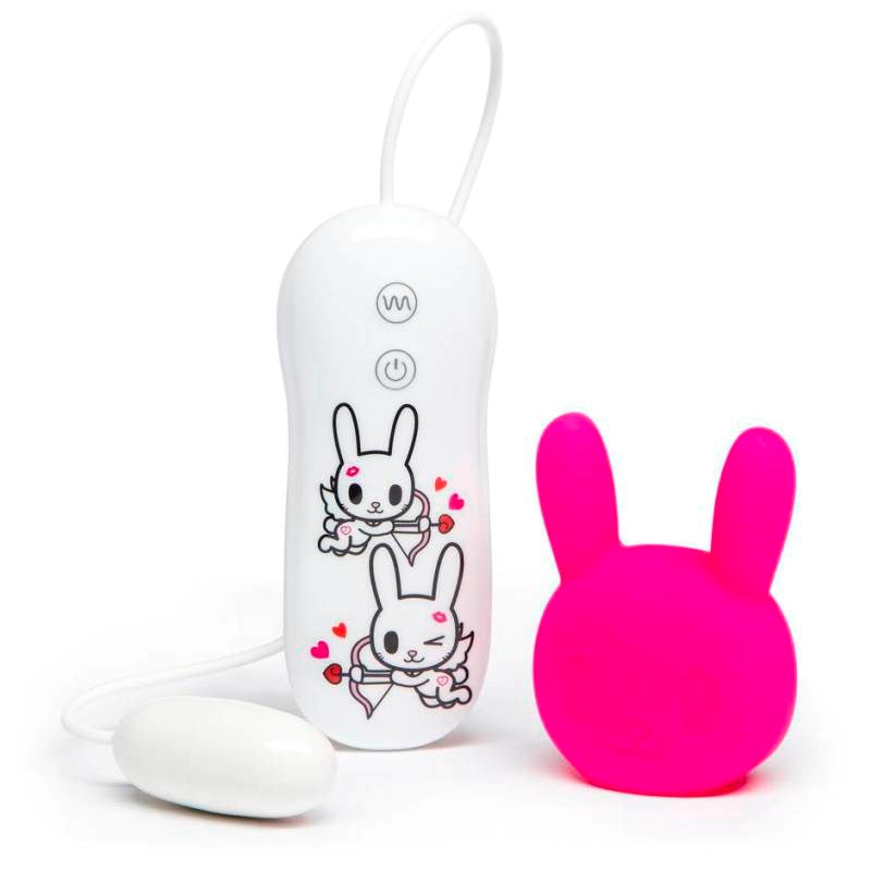 tokidoki Honey Bunny Petal Vibe 7 Function Clitoral Vibrator Clit Ticklers and Pulsators