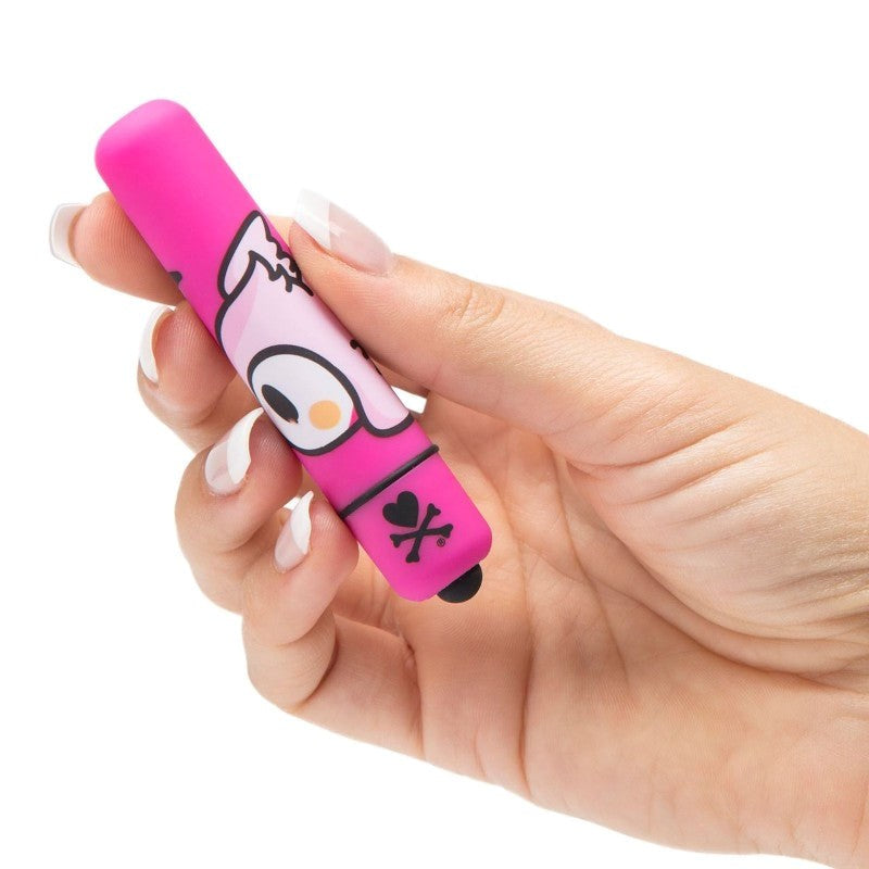 tokidoki Single Speed Mini Bullet Vibrator Pink Heart Bird Personal Massagers