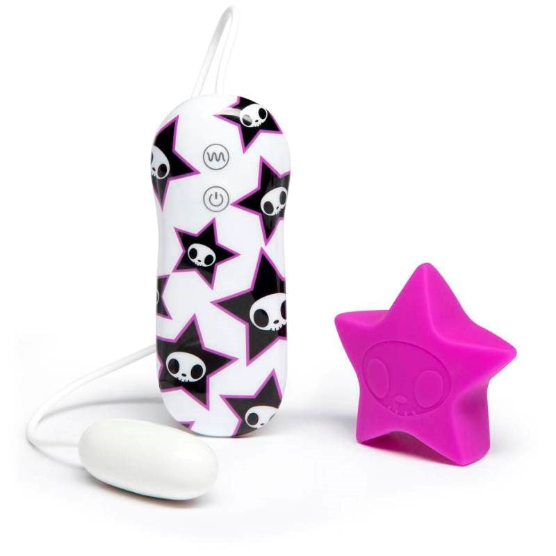 tokidoki Star Petal Vibe 7 Function Clitoral Vibrator Clit Ticklers and Pulsators