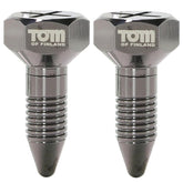 Tom of Finland Screw U II Magnetic Nipple Clamps Nipple and Clit Clamps