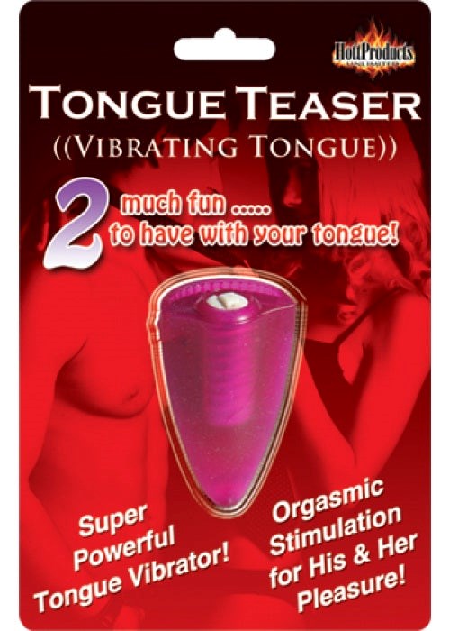Tongue Teaser Pink Finger and Tongue Vibrators