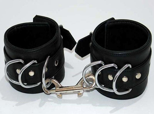 Luxurious Leather Restraints for Thrilling Kink Sessions - Cuffs and Restraints