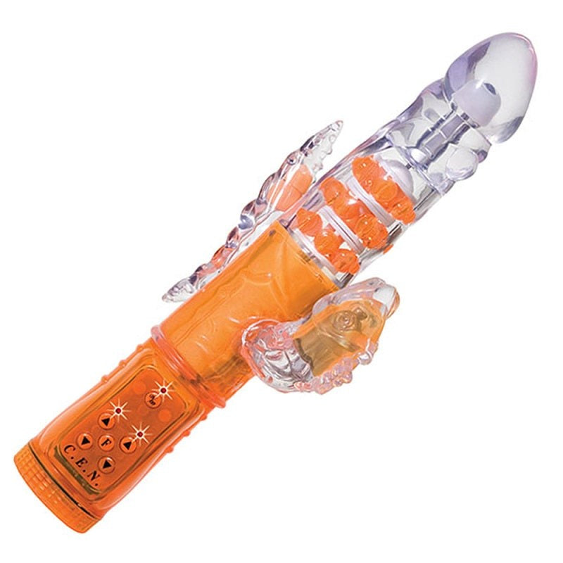 Triple Orgasm Vibrator Orange Rabbit Vibrators