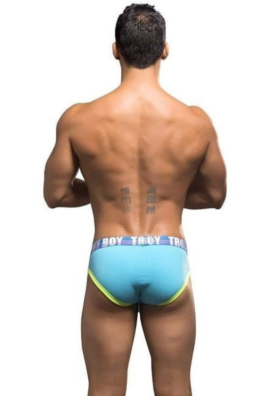 Trophy Boy Brief Aqua Mens Briefs And Boxers