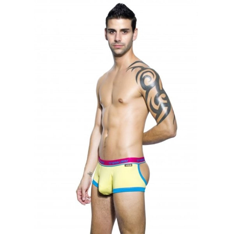 Trophy Boy Comfort Boxer Bright Yellow - L Jocks and G-Strings