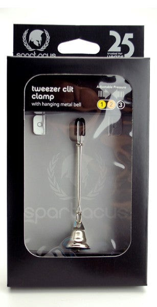 Tweezer Clit Clamp With Bell Nipple and Clit Clamps