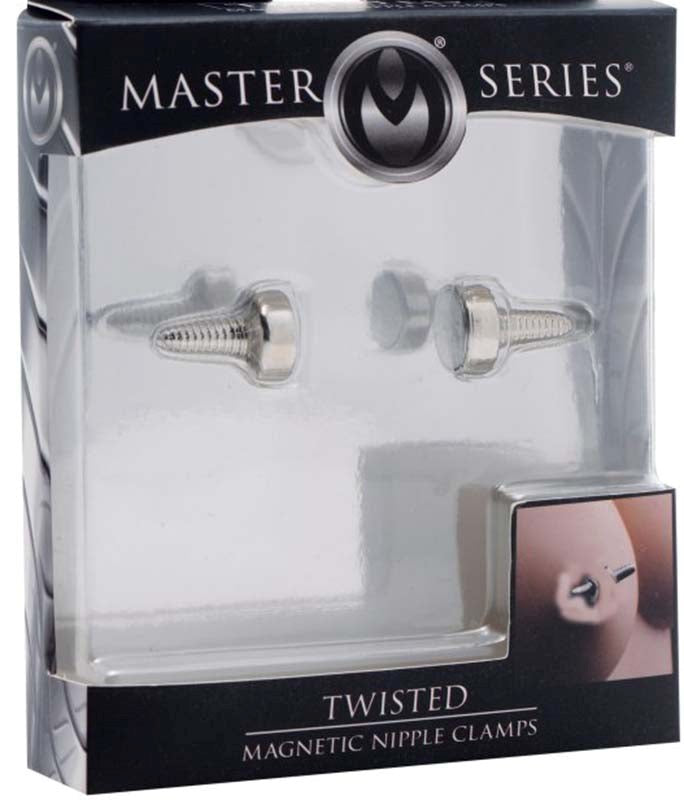 Twisted Magnetic Nipple Clamps Nipple and Clit Clamps