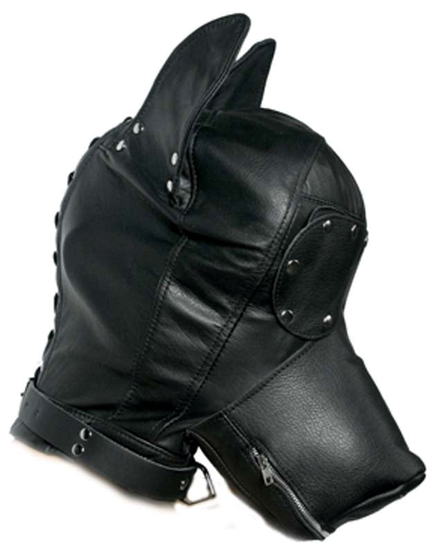 Ultimate Leather Dog Hood Bondage Hoods