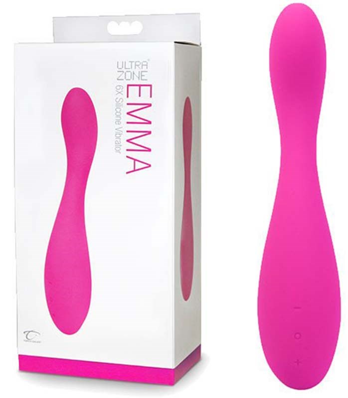 UltraZone Emma 6x Silicone G-Spot Vibrators