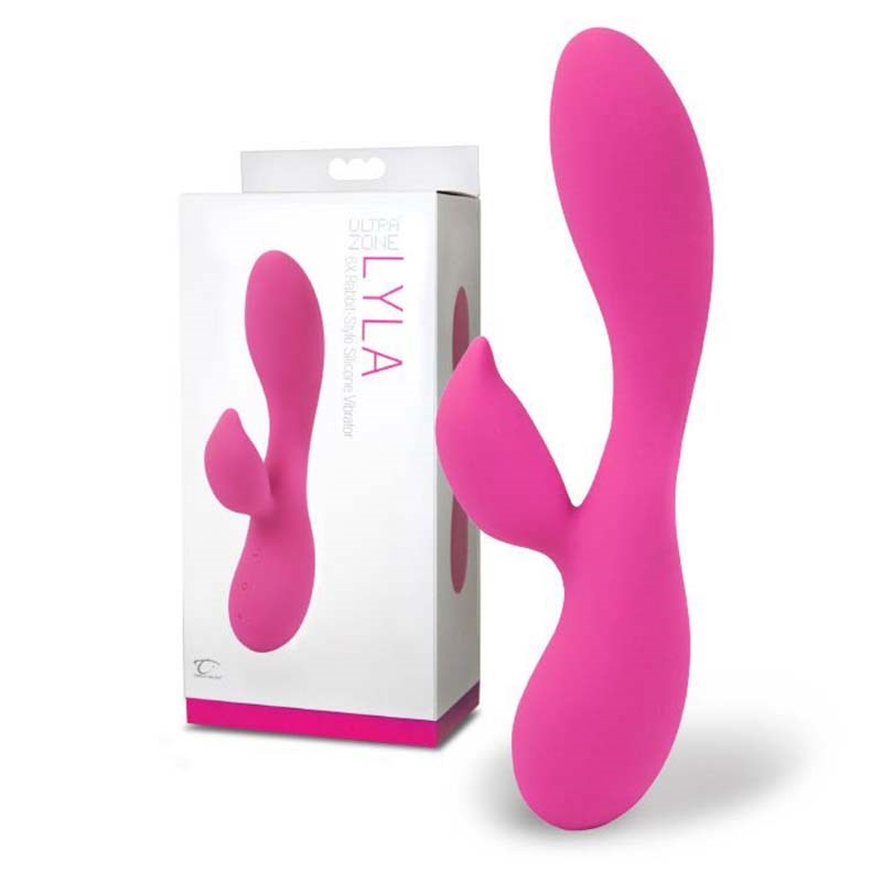 UltraZone Lyla 6x Rabbit Style Vibe Rabbit Vibrators