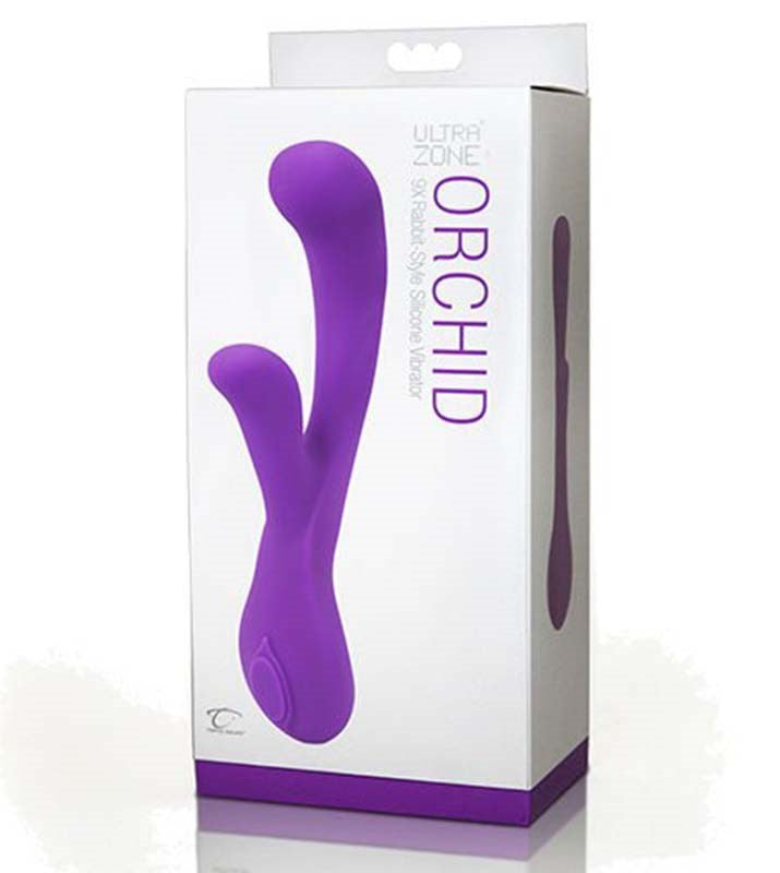 UltraZone Orchid 9x Rabbit Style Vibe Rabbit Vibrators