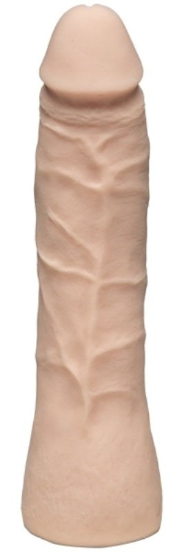 Doc Johnson Vac U Lock 7 Inch Thin Realistic Dong White Strap On Sextoys