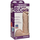 Vac-U-Lock 8 Realistic White Cock - Unmatched Pleasure Awaits Realistic Dildos