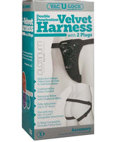 Vac-U-Lock Velvet Harness - Customizable Pleasure Delight Strap On Sextoys
