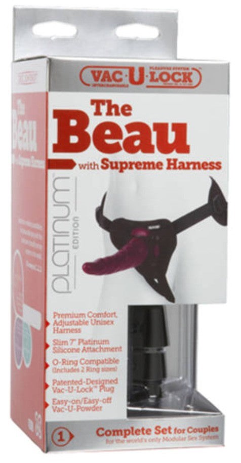 Vac-U-Lock Supreme Harness - Comfort, Style, and Satisfaction Strap On Sextoys