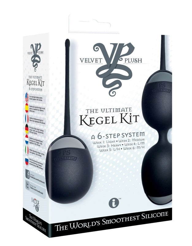 Velvet Plush the Ultimate Kegel Kit Love Eggs and Kegel Exercisers