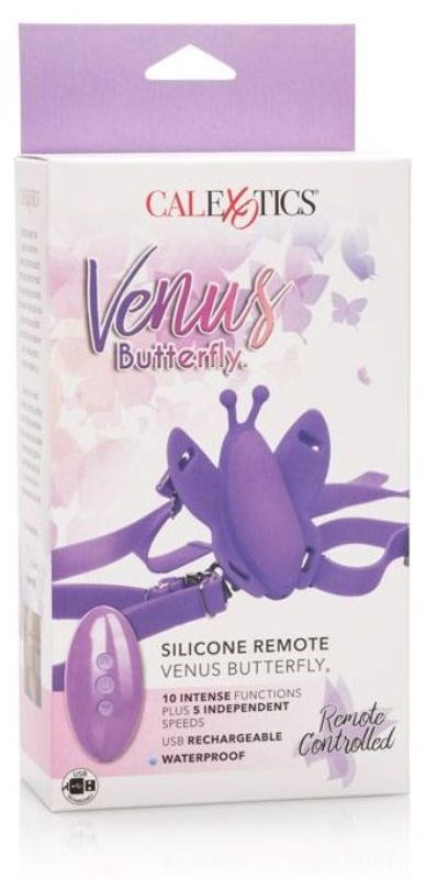 Venus Butterfly Silicone Remote Control Panties - Strap On Sextoys