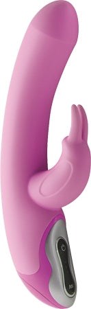 Vibe Therapy Tri Rabbit - Ergonomic Vibrator with 7 Controlled Modes - Rabbit Vibrators