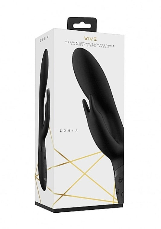 Vive Zosia Black - Rabbit Vibrators