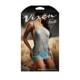 Vixen Breathless Lace Chemise & Panty - 1size Babydolls and Chemises