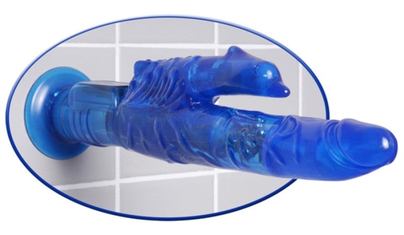 Pipedream Wallbanger Clitty Twister Rabbit Vibrator Blue Rabbit Vibrators