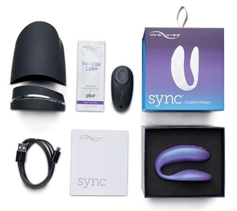 We-Vibe Sync - Innovative Dual Stimulation Couples Pleasure System Clit Ticklers and Pulsators