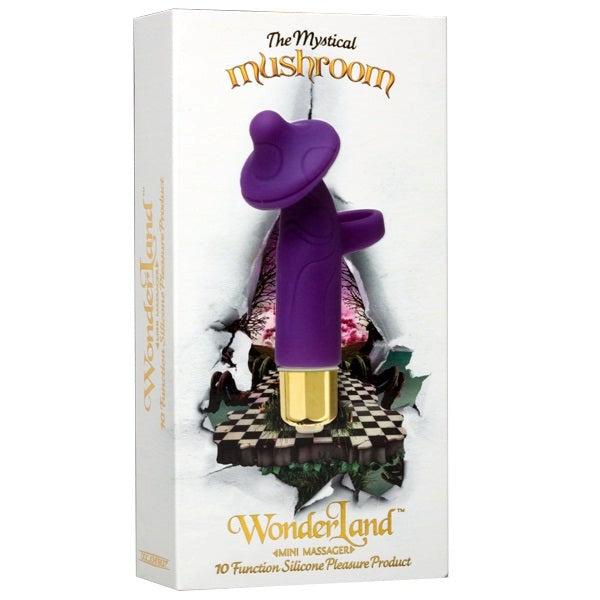 Doc Johnson Wonderland The Mystical Mushroom Mini Massagers Clit Ticklers and Pulsators