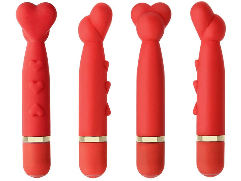 Doc Johnson Wonderland The Heavenly Heart Adult Massager Clit Ticklers and Pulsators