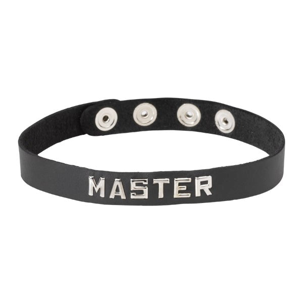 Wordband Collar MASTER Fancy Dress Ups