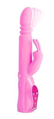 Pipedream Wow! G-Motion Triple Action Rabbit Vibrator Rabbit Vibrators