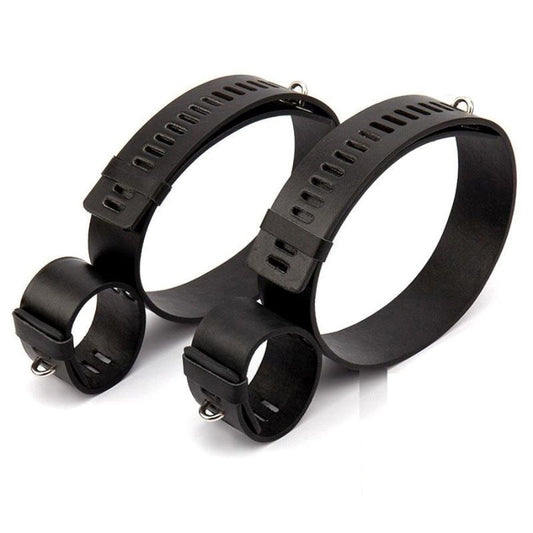 Wrist & Thigh Faux Leather Restraints - Cuffs and Restraints