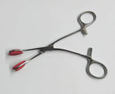 Young Tongue forceps with Curved Handle 17cm Dental and Clinical