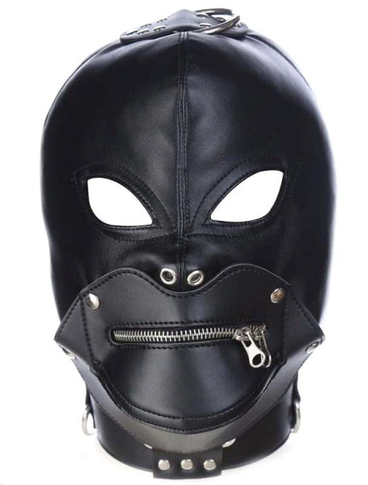 BDStyle Zipper Mouth Bondage Experience - Bondage Hoods