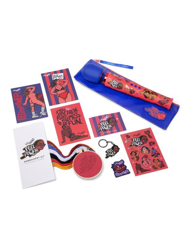 Le Wand Feel My Power 2022 Kelly Malka Edition Body Wand Massager Body Wands