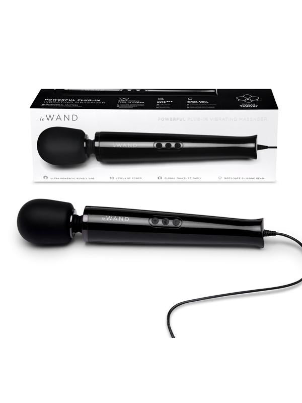 Le Wand Plug-In Vibrating Massager - Unmatched Indulgence Body Wands