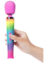 Le Wand Rainbow Ombre Vibrating Body Wand Massager Body Wands