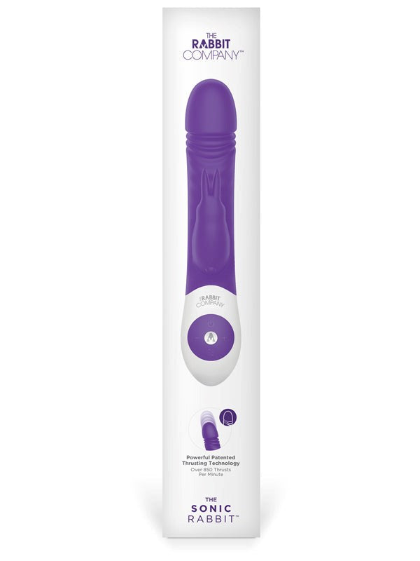 The Rabbit Company's Dual Stimulation Sonic Massager Rabbit Vibrators