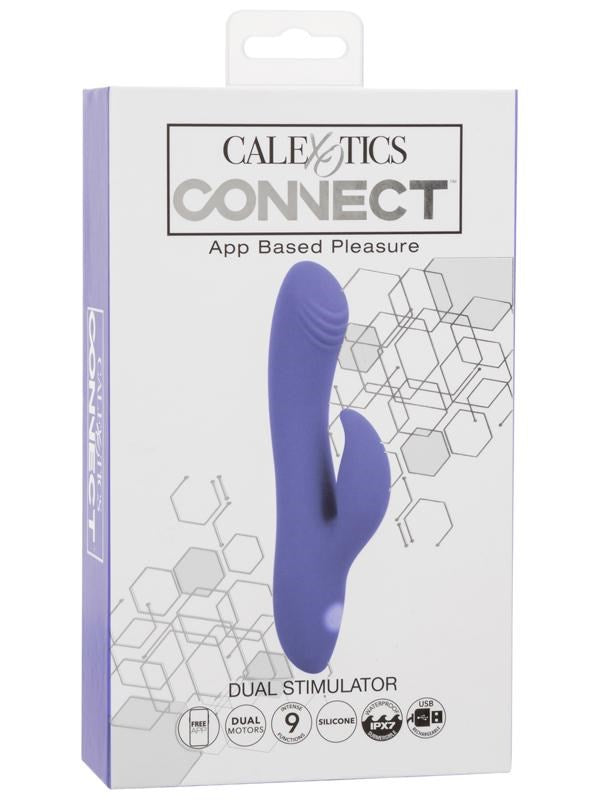 CalExotics Connect Dual Stimulator G-Spot Rabbit Vibrator Rabbit Vibrators