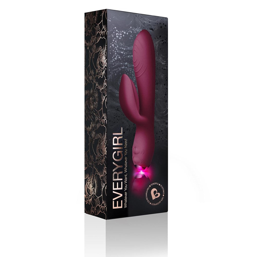 Indulgent Dual Stimulation - Every Girl Rechargeable Rabbit Vibrator Rabbit Vibrators
