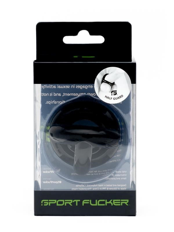 Sport Fucker™ Flex TPR Half Guard - Dual-Purpose Grappling Essentials Stretchy Cock Rings