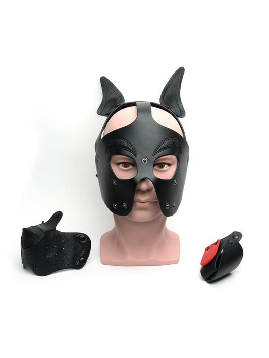 Sport Fucker Authentic Pup Play Hood - Elevate Your Role-Play - Bondage Hoods