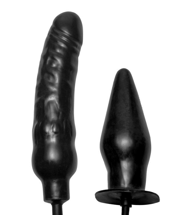 Customizable Dual Penetration - The Deuce Inflatable Duo Inflatable Dildos and Vibrators