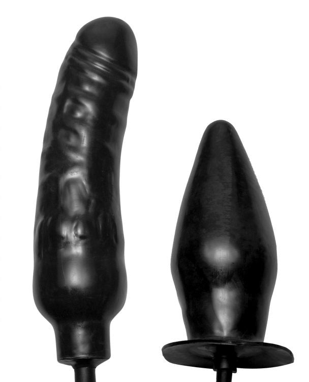 Customizable Dual Penetration - The Deuce Inflatable Duo Inflatable Dildos and Vibrators