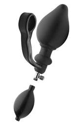 XR Brands Expander - Inflatable Plug with Cock Ring & Removable Pump Inflatable Dildos and Vibrators