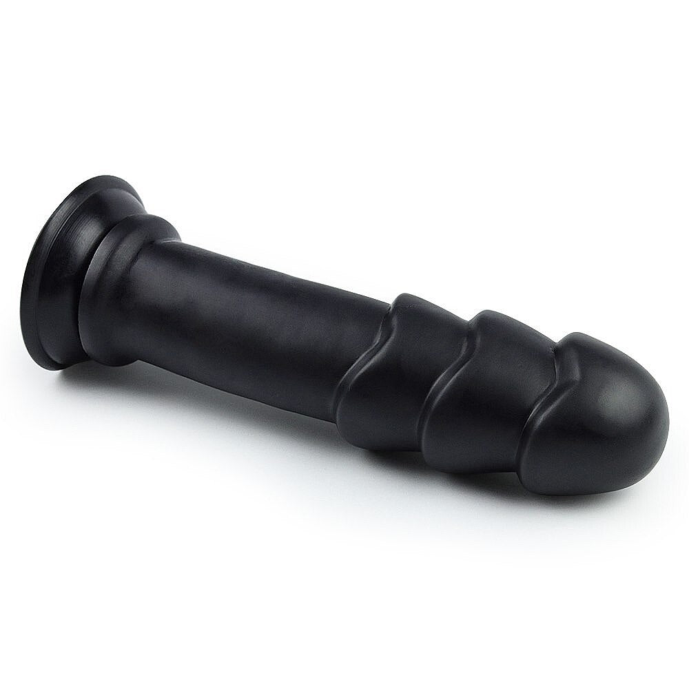Lovetoy King Sized Anal Ripples Mega Butt Plug Black Butt Plugs