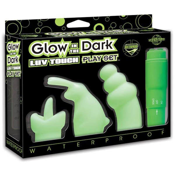 Pipedream Glow In The Dark Luv Touch Play Sex Toy Set Sex Kits