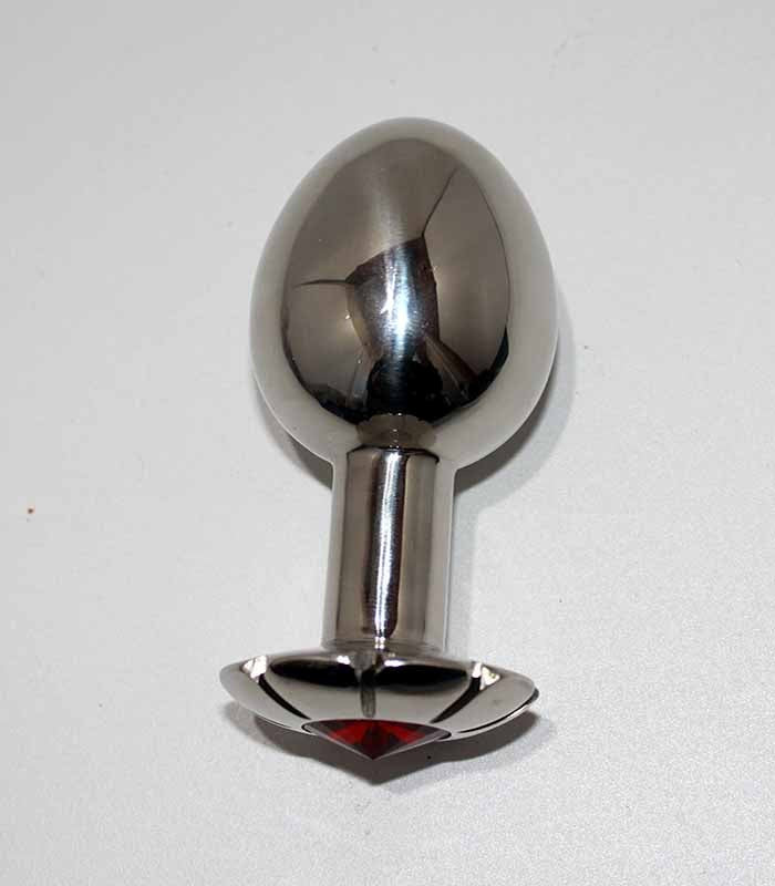Luxurious Rose Quartz Butt Plug - Indulge in Refined Pleasure Steel Sex Toys