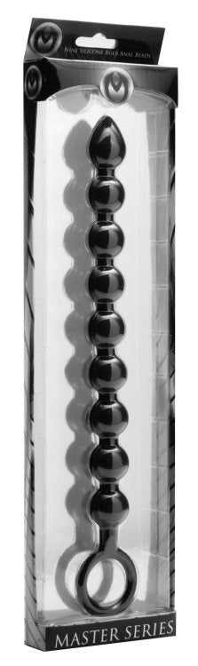 Pathicus Nine Bulb Silicone Anal Wand Anal Beads and Balls