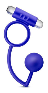 Penetrator Anal Ball with Vibrating Cock Ring Anal Beads and Balls