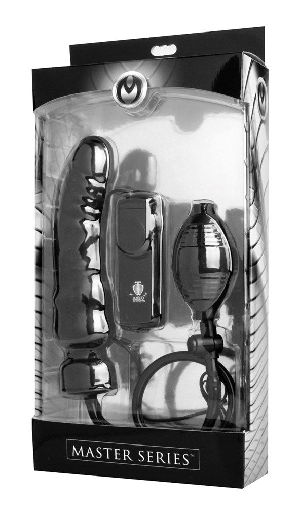 Ravage Inflatable Vibrating Cock - Grow and Thrill Your Senses Realistic Dildos